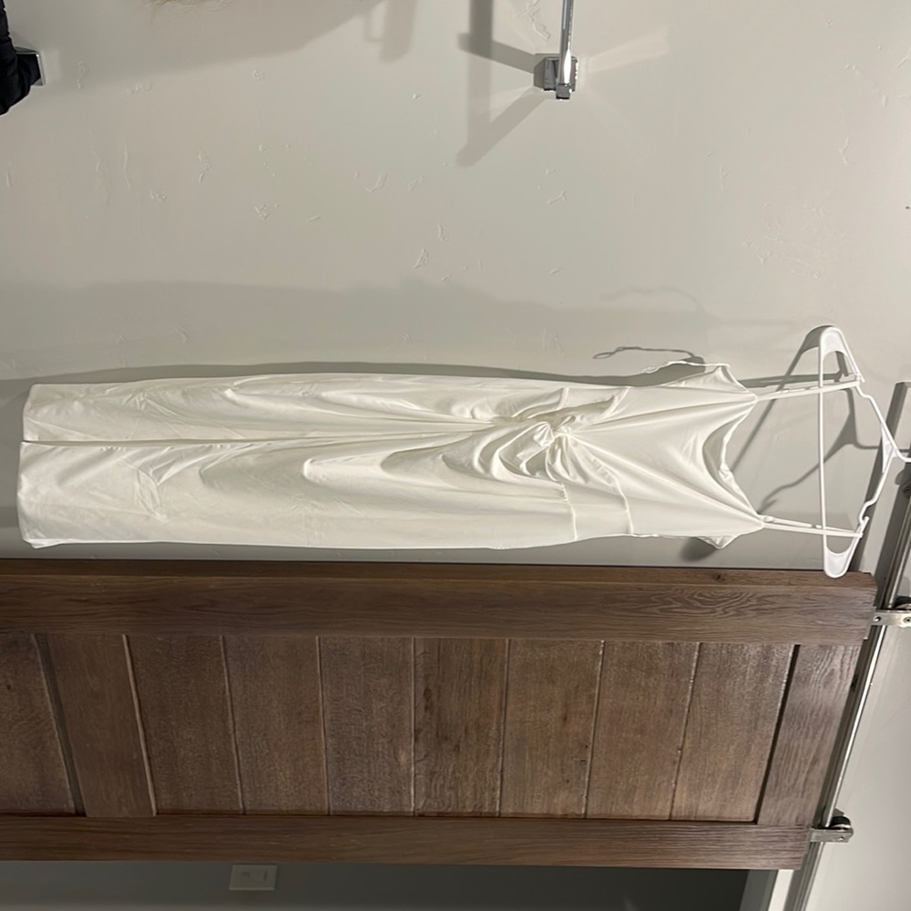 white Hello Molly Dress